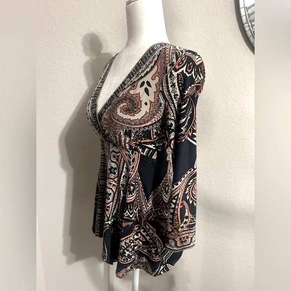 INC Long Sleeve Tunic Top - Picture 2 of 4